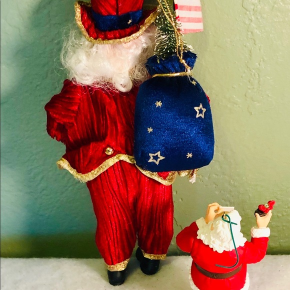 Vintage Uncle Sam Santa And Santa With Coke - Picture 5 of 5